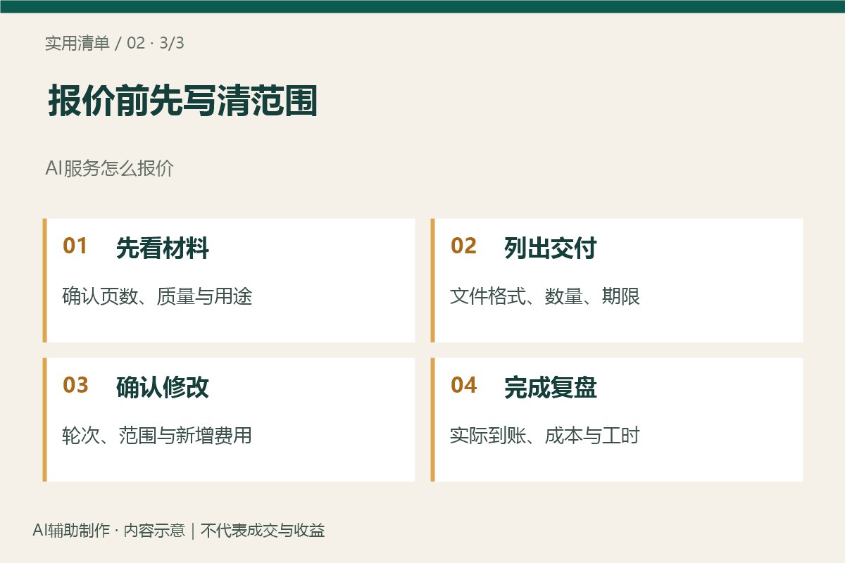 报价前先写清范围