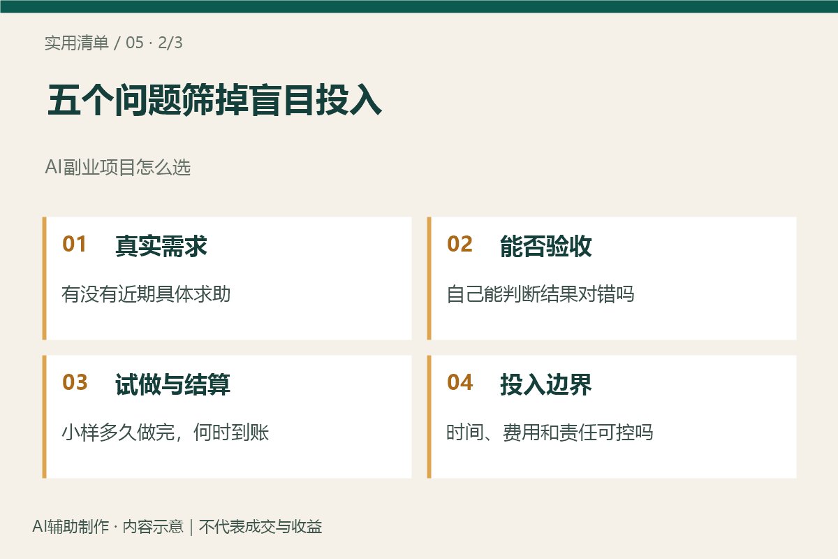 五个问题筛掉盲目投入