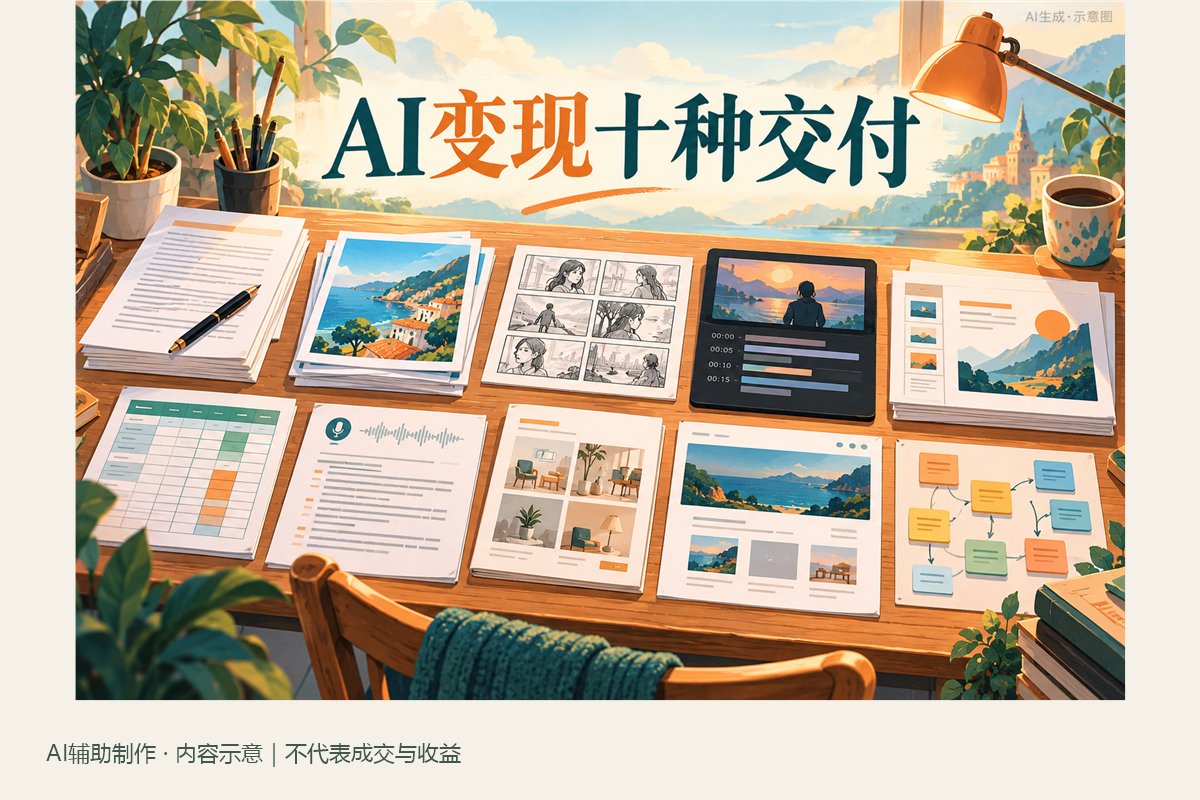 AI赚钱的10个方向，究竟分别在卖什么？